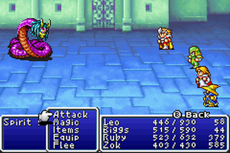 Final Fantasy I Dawn Of Souls Gba Mini Revver
